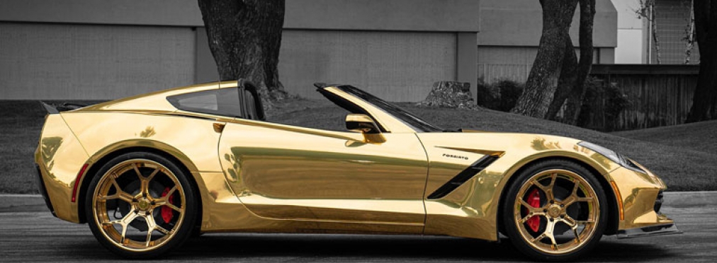 Тюнеры показали золотой Corvette C7 — в разделе «Звук и тюнинг» на сайте AvtoBlog.ua